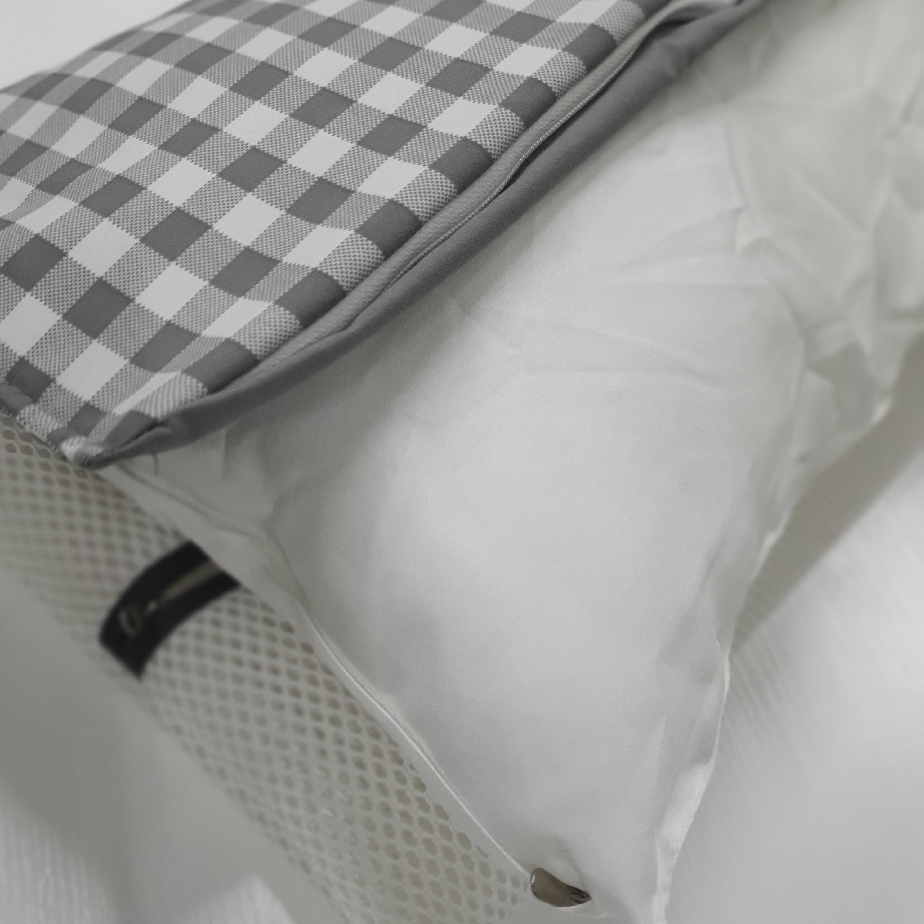 슬래빗 목편한 기능성 메모리폼 경추 베개 낮은 높은 에어매쉬 캠핑