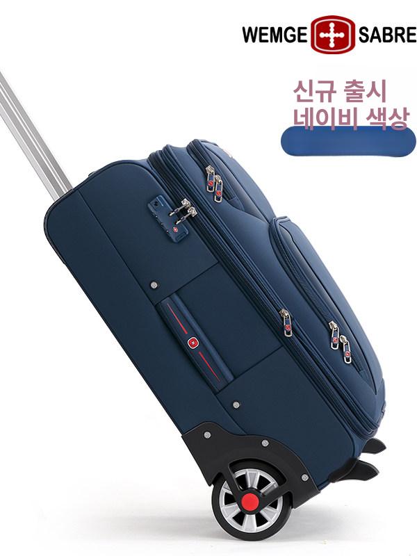 큰 바퀴 여행가방 세트 트래블백 보스턴백 의류 기내용 블랙 28인치 - 상세 이미지 2