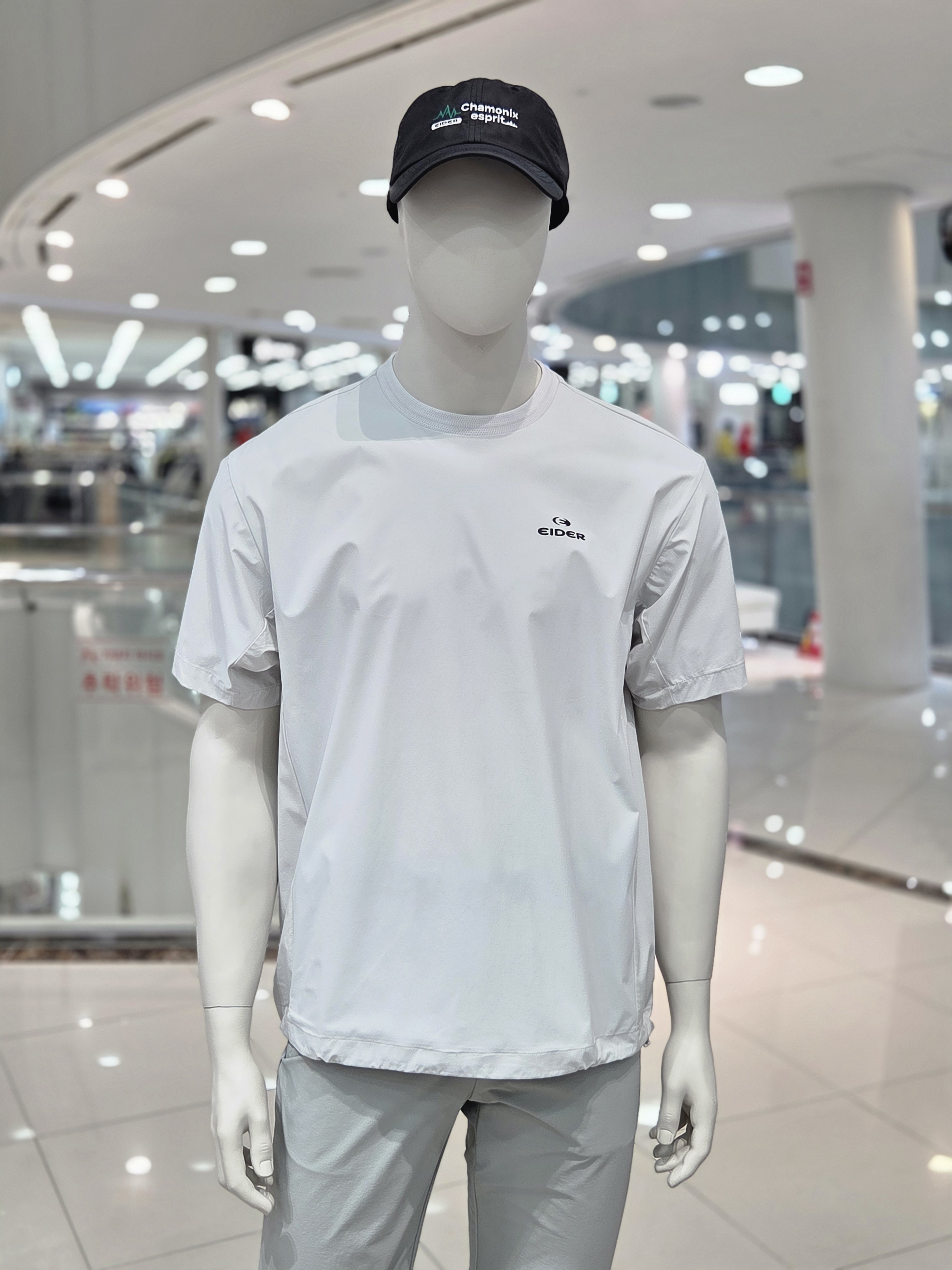아이더 남성 반팔 여름 아웃도어 기능성 등산 라운드 티셔츠 MM25216 - 상품 이미지