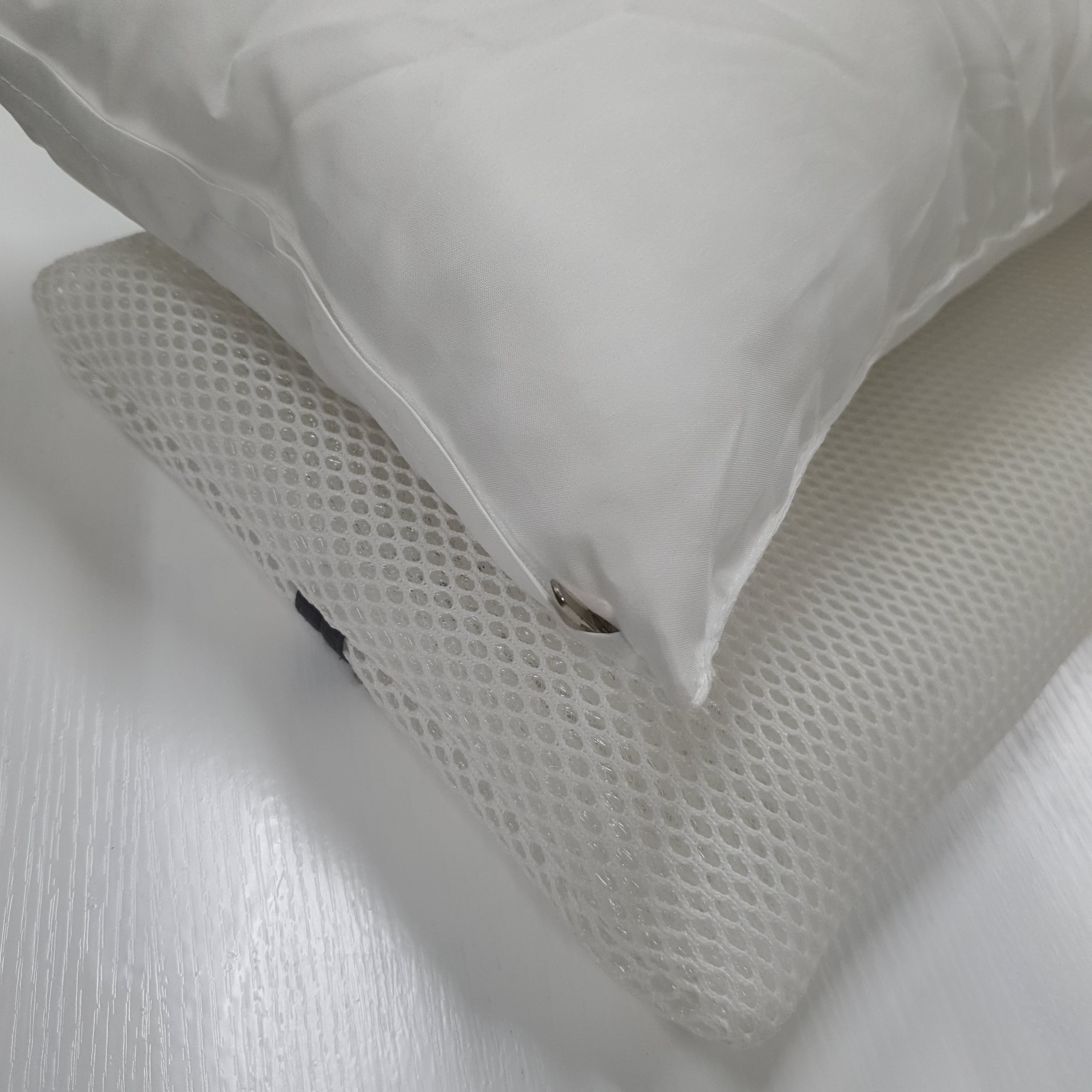 슬래빗 목편한 기능성 메모리폼 경추 베개 낮은 높은 에어매쉬 캠핑