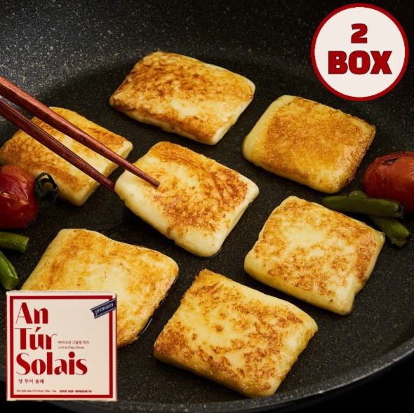 앙투어솔레 아일랜드 구워먹는 치즈 300g, 2개 사진 1