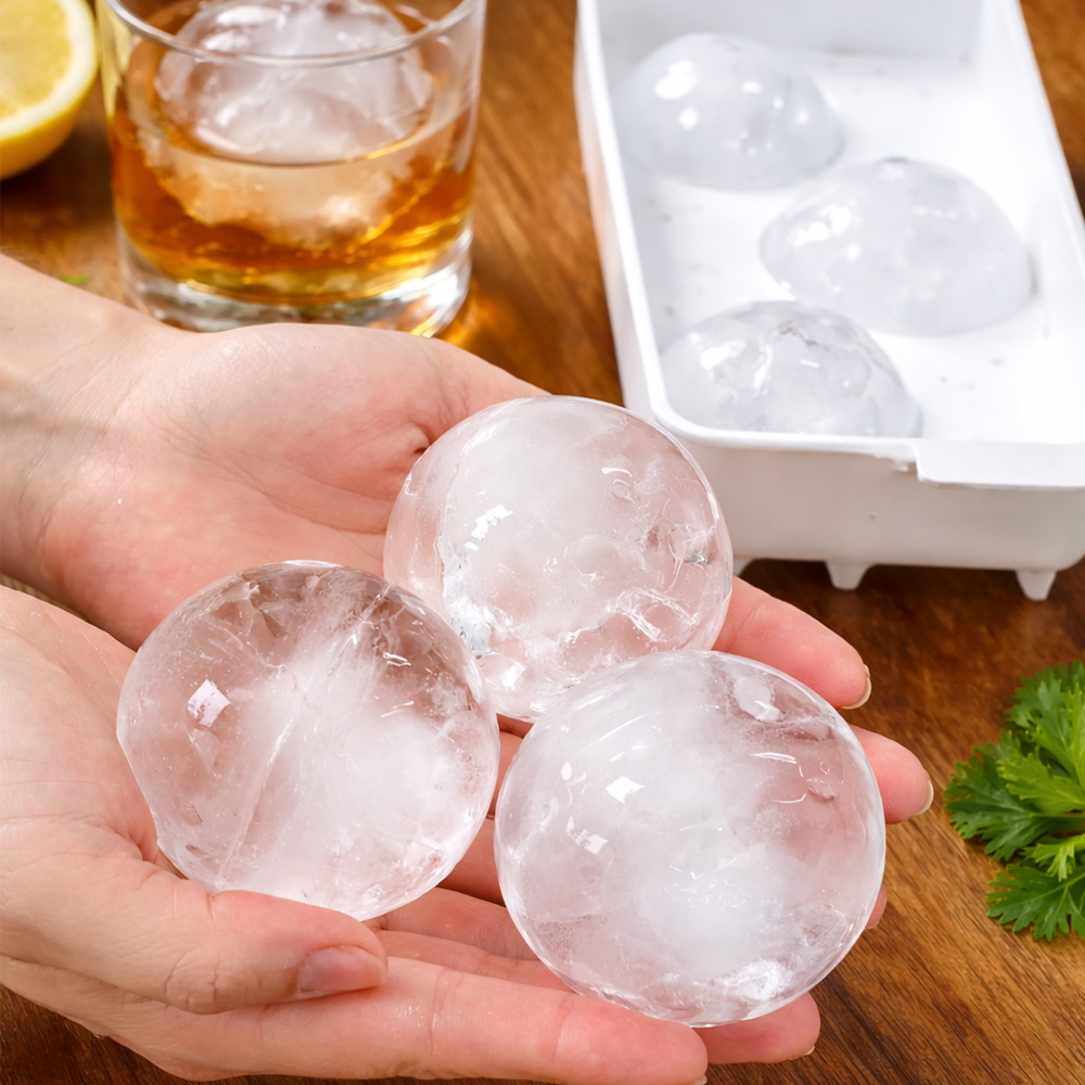 코쿠보 왕얼음 얼음틀 아이스볼 위스키 얼음 트레이 3구 - 상품 이미지
