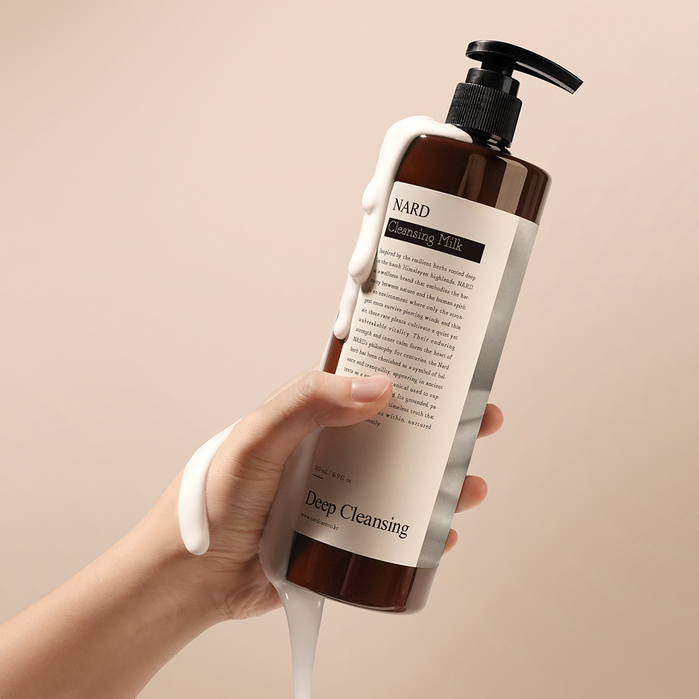 [1개] 나드 딥 클렌징 밀크 로션 500ml 이미지 3