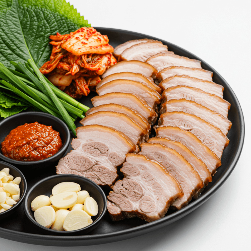 삼형제고기 훈제 삼겹살 220g 보쌈 참나무 훈연 캠핑 바베큐 이미지 3