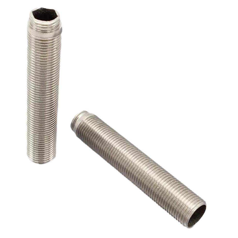 M6 황동 무두 DIN916 육각 소켓 컵포인트 세트 스크류 고정 조임용 정밀 부품 나사 48MM (구리 색깔 - 상세 이미지 5