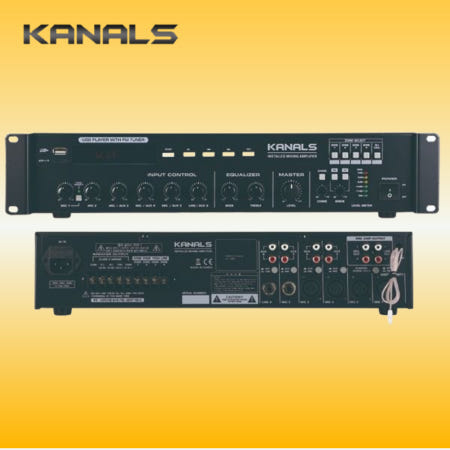 카날스 KANALS BKH-300 250W 하이임피던스 파워앰프 매장 비상방송 BGM BT