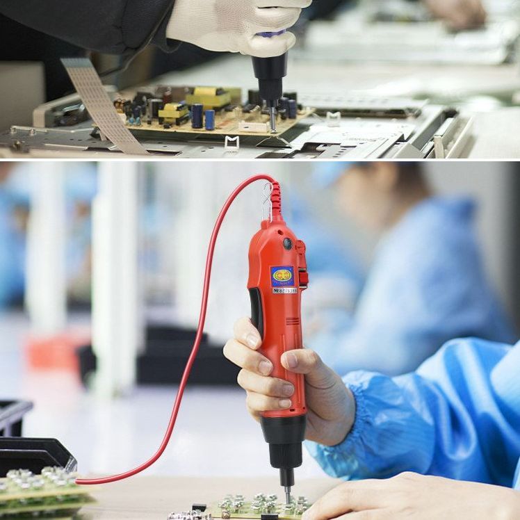 전동 드라이버 일자형 유선 수직 소형 작업 일자 나사 - 상품 이미지
