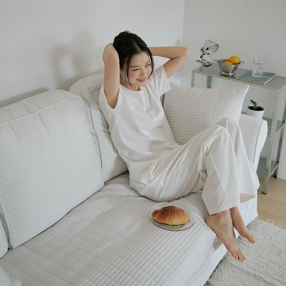 히말라야 듀라론 냉감 쇼파패드 쿨링 여름 사계절 커버 2 3인용 180x70cm 이미지 4