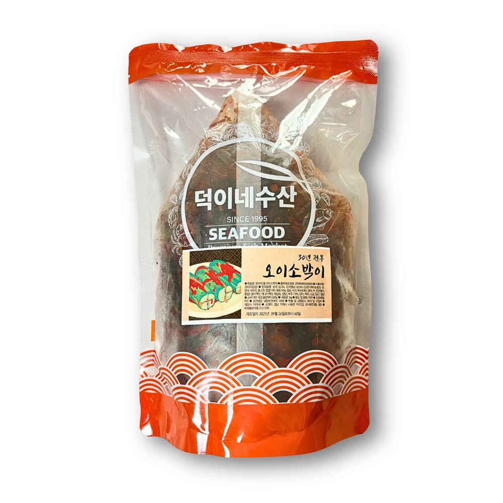 [30년 전통 손맛] 국내산 아삭 오이소박이 부추 오이김치 2kg 이미지 7