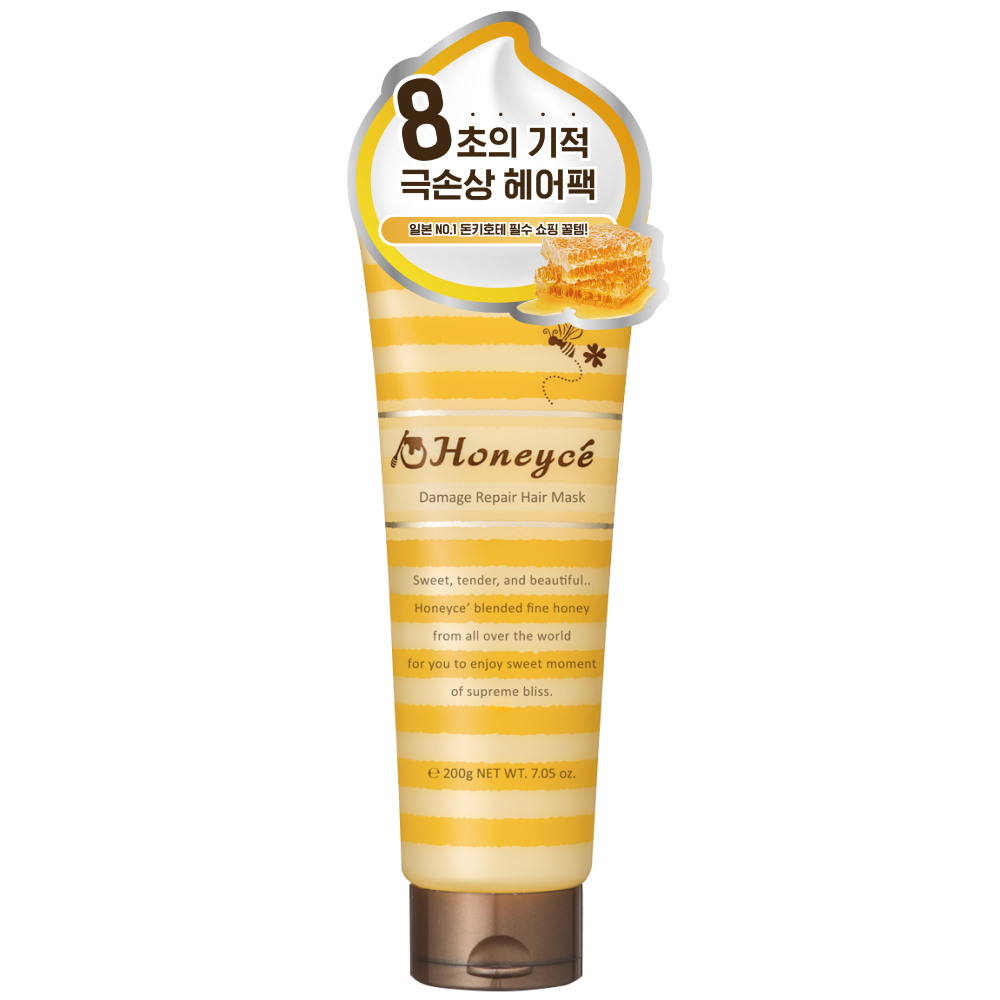 허니체 와이헤어팩 극손상 헤어 데미지 크리닉 아르간 오일 미용실 단백질 트리트먼트 200g 제품 이미지