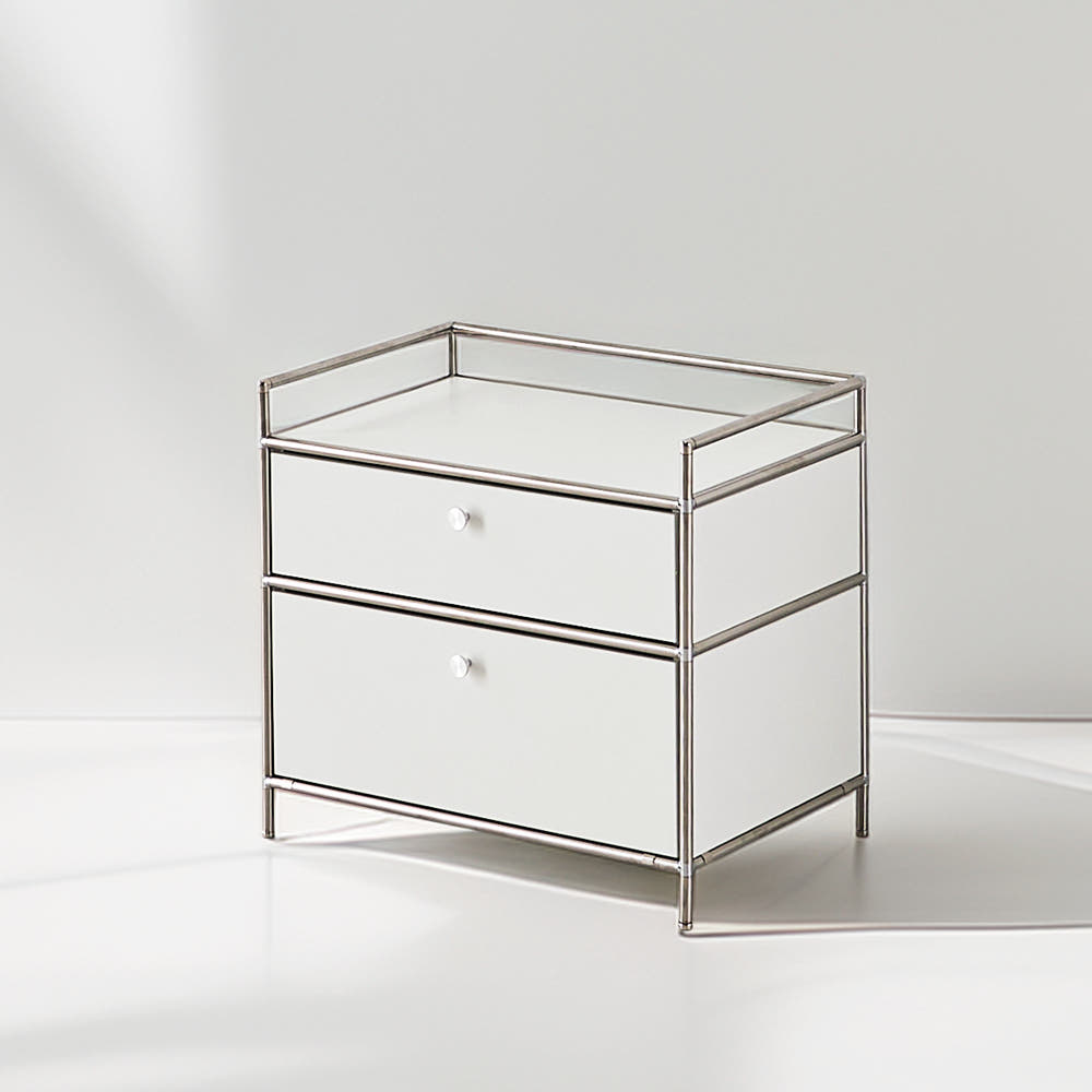 세라썸 모듈 미드센츄리 수납장 낮은 안방 침대옆 거실 수납장