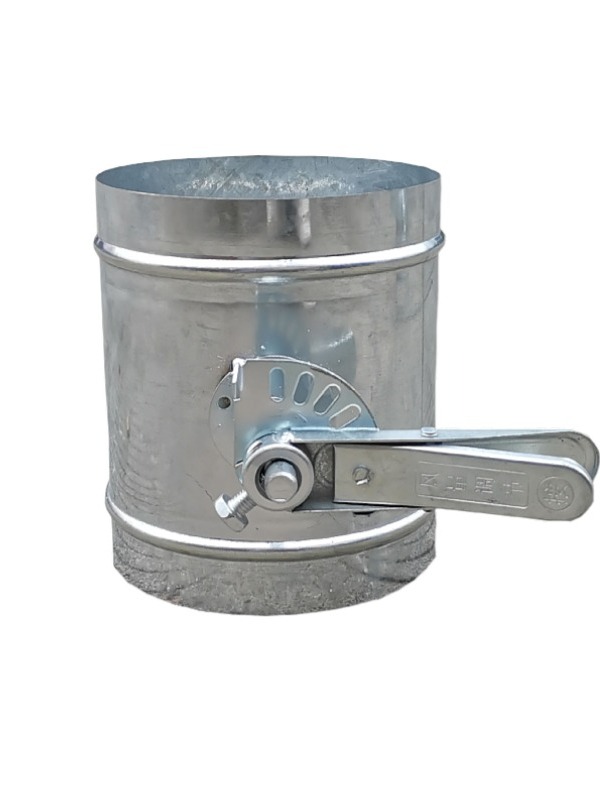 스텐 연통 댐퍼 구멍 부속품 직경 난로 공기 100mm 지름 100mm - 상품 이미지
