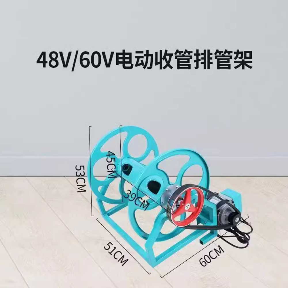 자동 케이블 권취기 호스 농업용 용 정리 와이어 권선기 48v60v - 상세 이미지 4