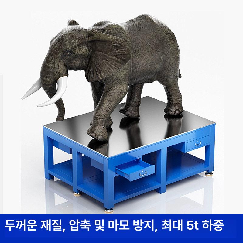 철제 강철 다이 작업대 제전 강판 금형 조립대 테이블 포장 수납 랙 창고 확장 금속 - 상세 이미지 2