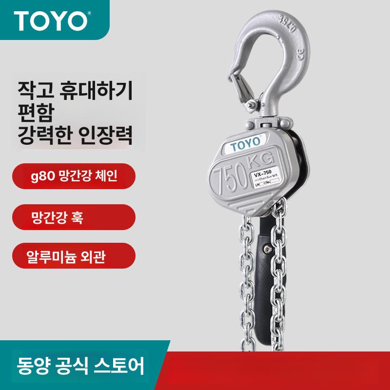 레바블럭 레버블럭 500kg 양정1.5m 미니 호이스트 방지 블럭 레바 체인블럭 모형 - 상세 이미지 2