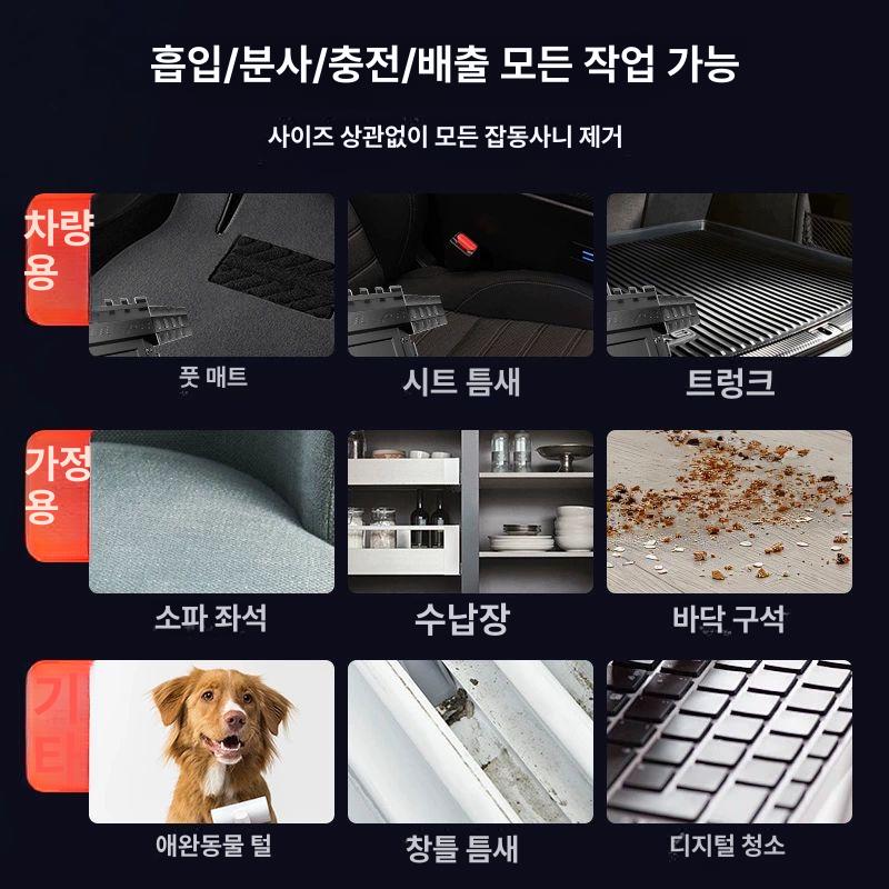 제트건 세차 무선 속도조절 회전 파워 에어 공압 스탠다드 에디션-300000 250g A1 - 상세 이미지 5