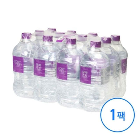 마켓마고협력사 마켓다인67 생수 1L 12병 몽베스트500 몽베스트