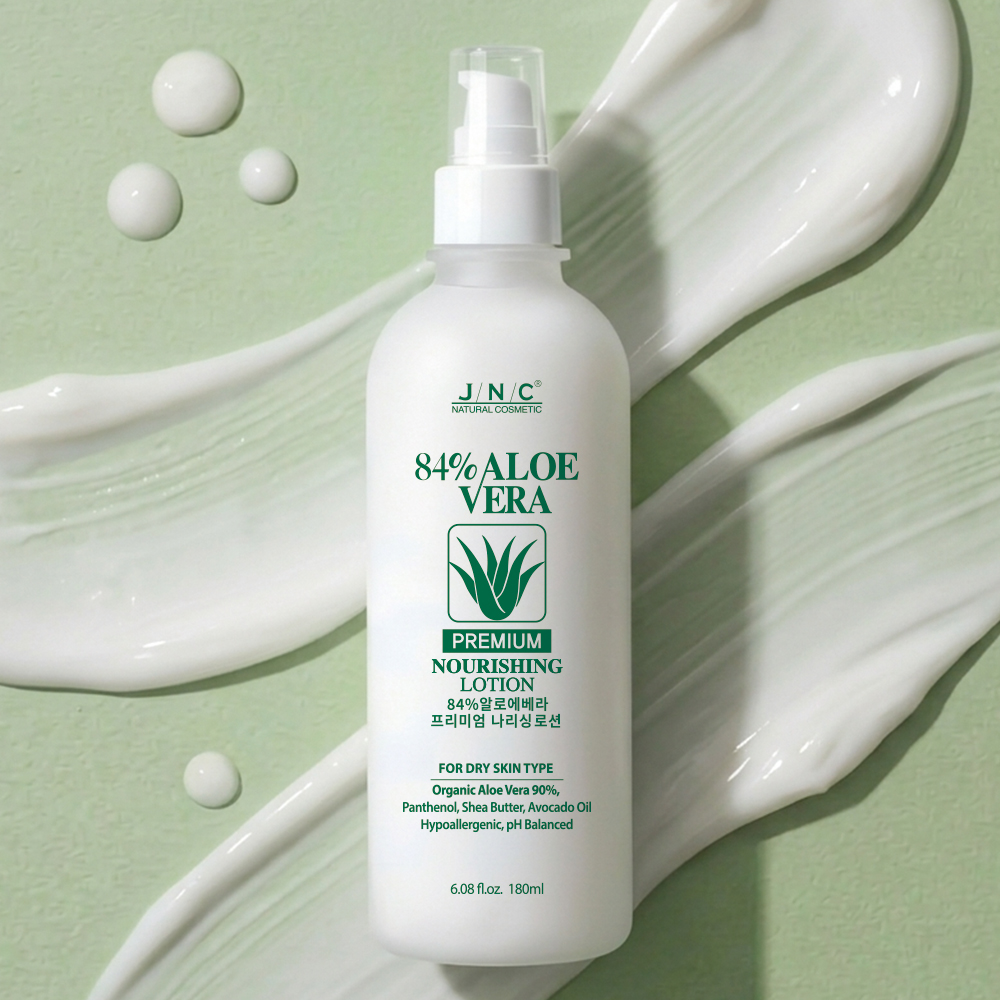 JNC본사/84%알로에베라 프리미엄 나리싱로션 180ml 수분진정보습 - 상품 이미지