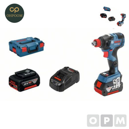 [오품] 드라이버공구 목재드릴 충전임팩드라이버 임팩렌치 18V GDX18V-200C 60