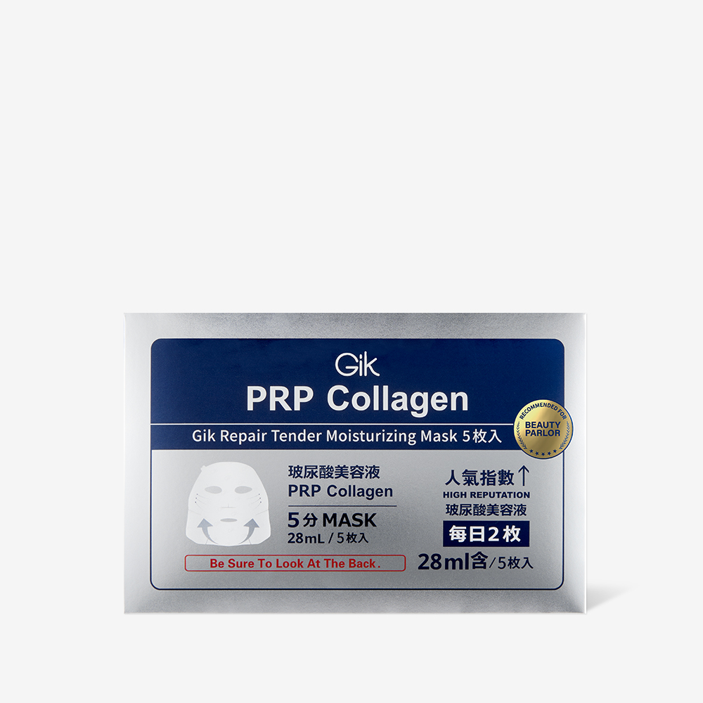 GIK 콜라겐 리페어 PRP 혈청 수분충전 고농축 에센스 시트 마스크 팩 5매, 1개 - 상세 이미지 2