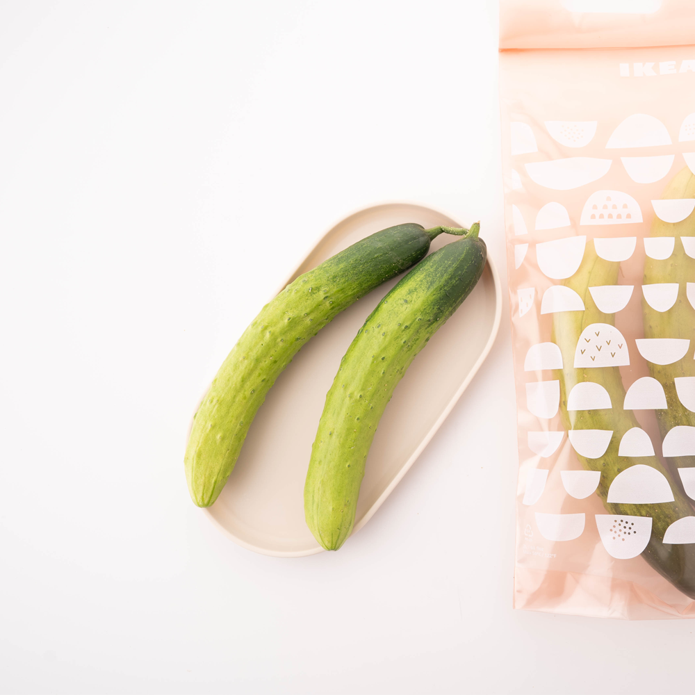 김채소 산지직송 국내산 백다다기 백 오이 특, 300g, 1개 - 상품 이미지