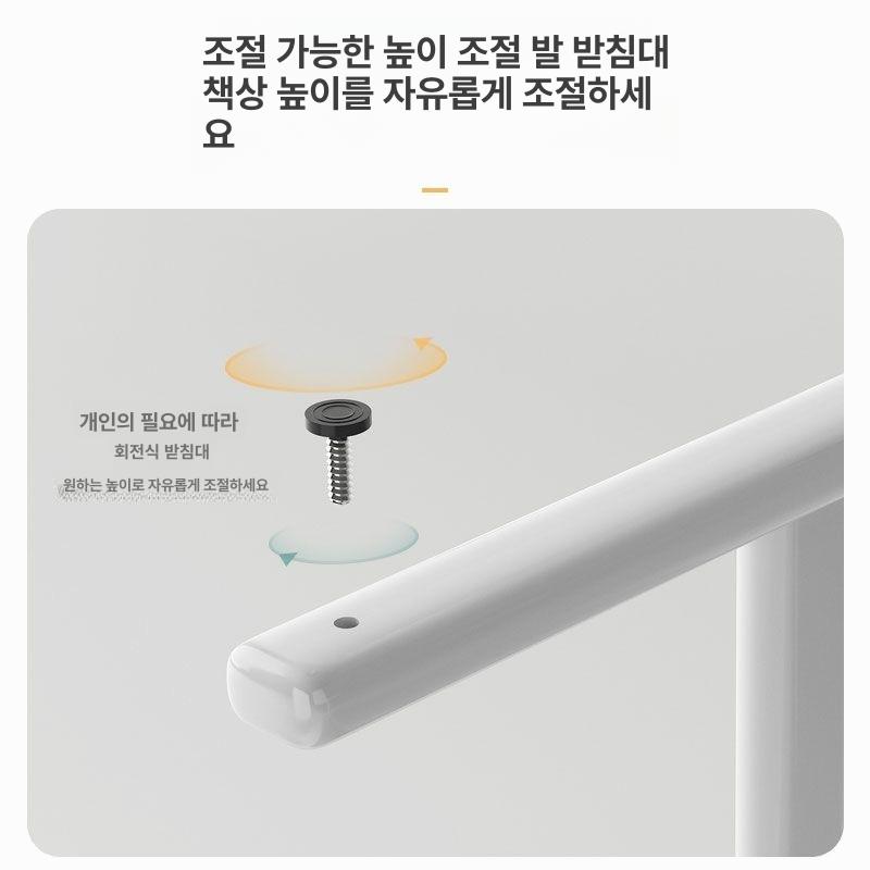 자 책상 모서리 데스크 침실 코너 공간절약 서재 2개 세트 8칸 + 80 화이트 - 상세 이미지 5