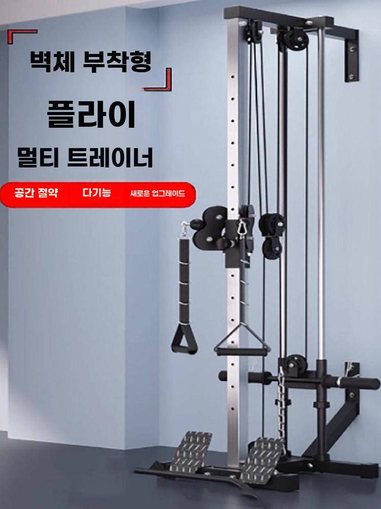 벽부착 멀티 케이블 머신 고중량 근력운동 홈트레이닝 740 - 상세 이미지 5