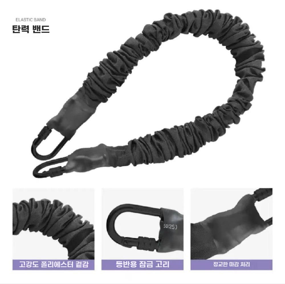 실내 번지 로프 트레이닝 밴드 공중 요가 탄성 스트랩 E.어린이벨트 - 상세 이미지 4