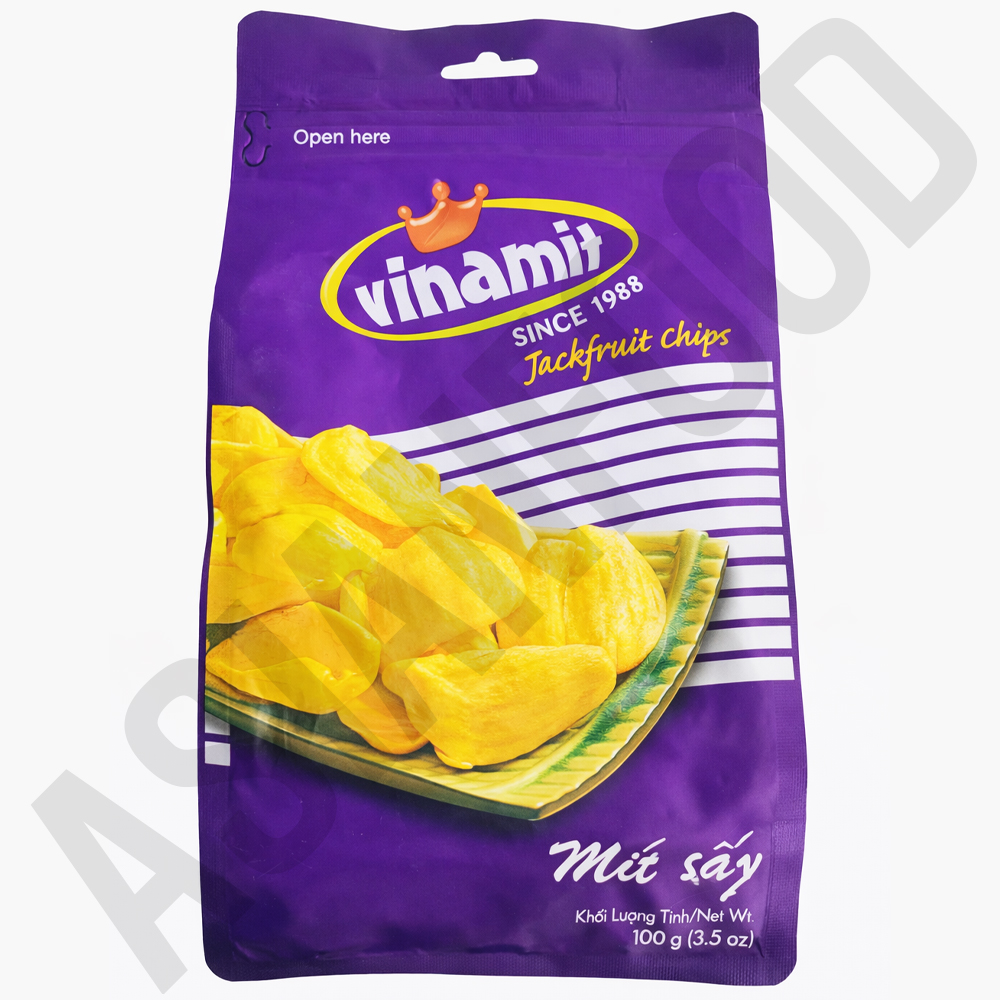 베트남 잭프룻 칩 과자 스낵 vinamit chips 비나밋 잭플룻칩 100g, 1개 - 상품 이미지