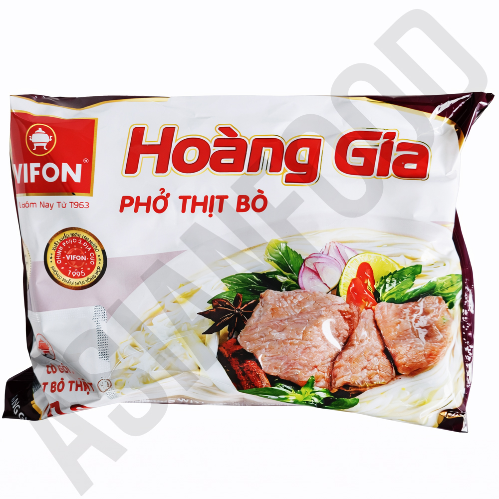베트남 태국 라이스 버미셀리 누들 포띠보 비폰 호앙지아 소고기 쌀국수, 120g, 1개 - 상품 이미지