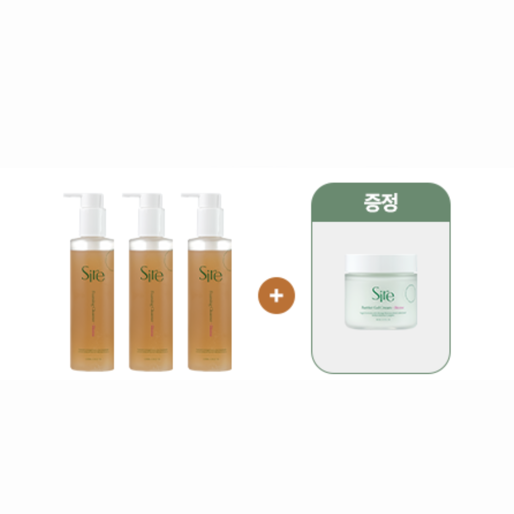 시래 3+1 O2 팩투폼 클렌저+장벽젤크림 세트 선크림 모공 딥클렌징 약산성 - 상품 이미지