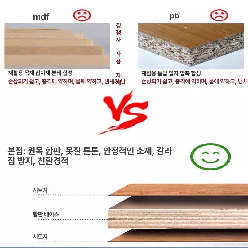 상업용 매장 디스플레이 우드 박스 마트선반 다양한 진열 장식용 나무상자 - 상세 이미지 2