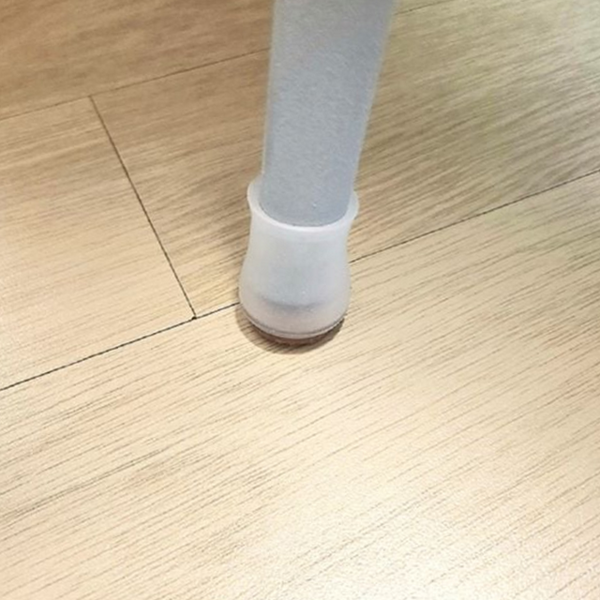 실리콘 다리 원형 의자 스크래치방지 발마개 보호 캡 소음방지 - 상품 이미지