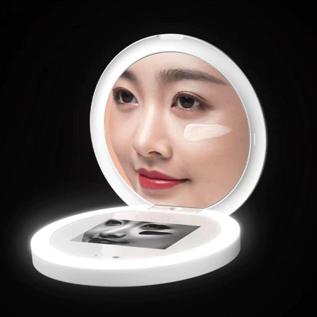 자외선 카메라 선크림 차단 확인용 미러 스마트 거울 - 상품 이미지