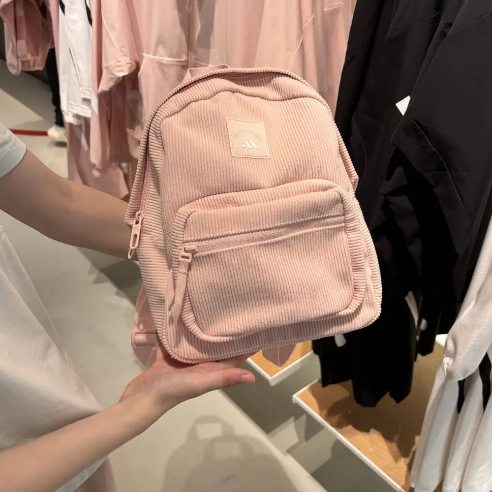 아디다스 코듀로이 미니 백팩 핑크 KT0857 - 상세 이미지 3
