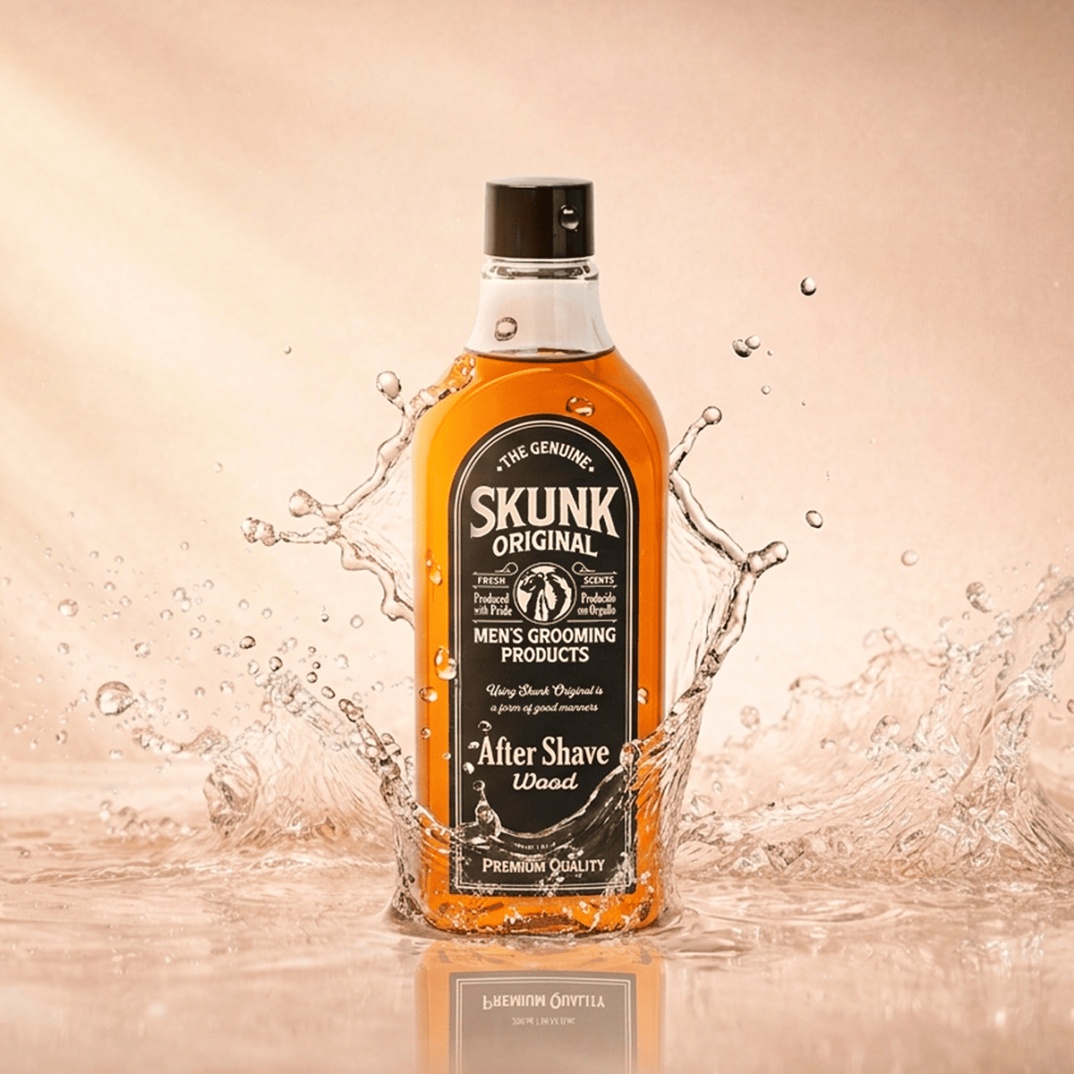 스컹크오리지날 바버샵 에프터쉐이브 바닐라우드 면도스킨 애프터쉐이브 300ml, 1개 제품 이미지