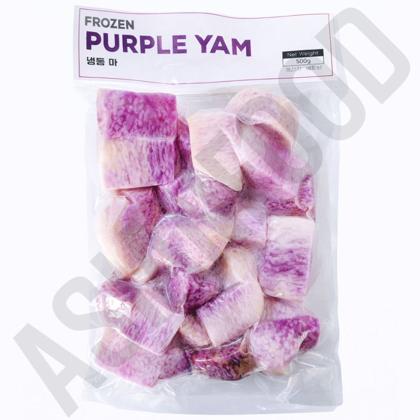 베트남 자색마 퍼플얌 우베 냉동 마 500g, 1개