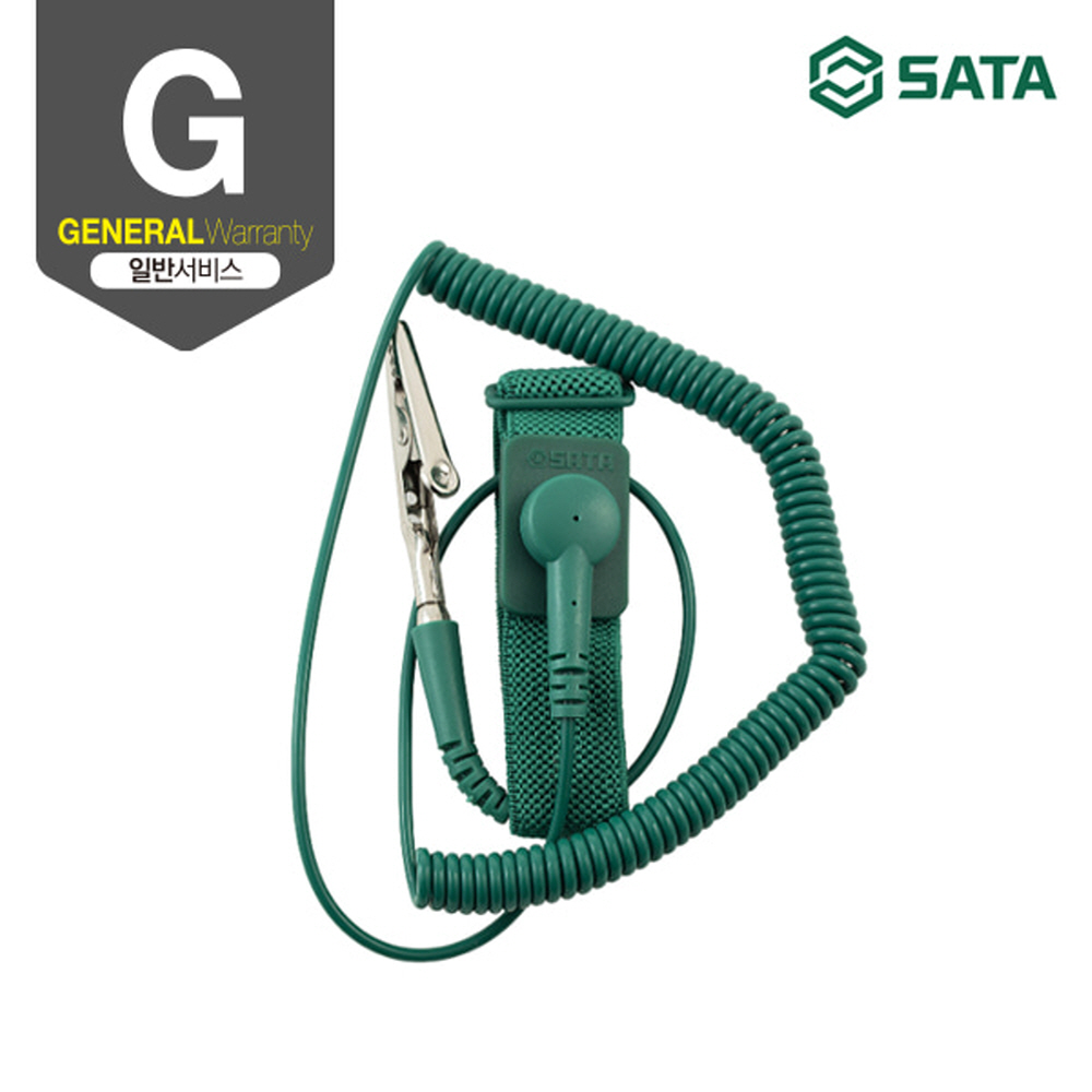 사타 SATA ESD 정전기 방지 손목띠 03310 어스링팔찌 어스밴드 - 상세 이미지 2