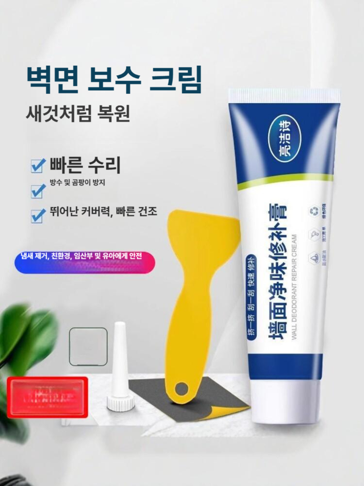 벽면 보수용 퍼티 방수 방습 곰팡이방지 균열보수 벽수리 퍼티제 셀프보수 크랙보수 수리제 이미지 3