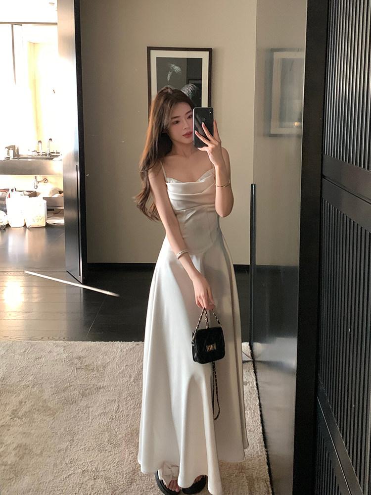 웨딩스냅 드레스 결혼식 2부드레스 연회장 빅사이즈 화이트 S - 상세 이미지 5