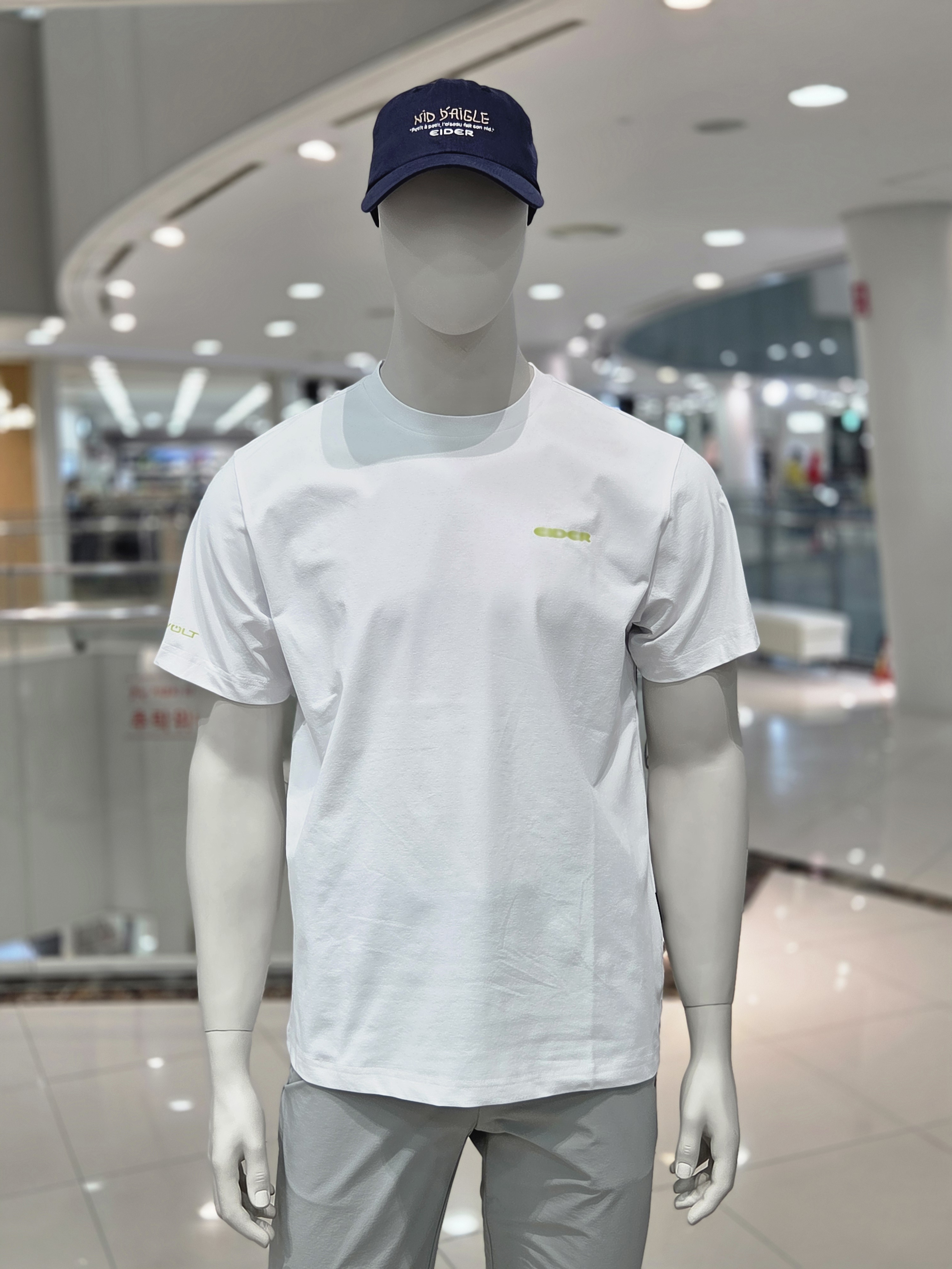 아이더 남성 반팔 냉감 기능성 아웃도어 등산 여름 티셔츠 MM25291 이미지 6