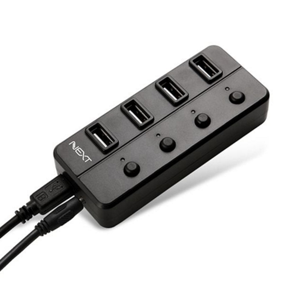 유전원 포트 멀티 데이터 2.0 4 usb 허브 - 상품 이미지