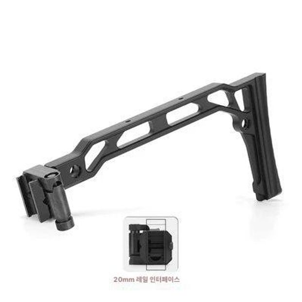 모듈러 폴딩 스톡 미니멀 mpx ar15 시그 mcx SS8R (AKA 전용) - 상세 이미지 4