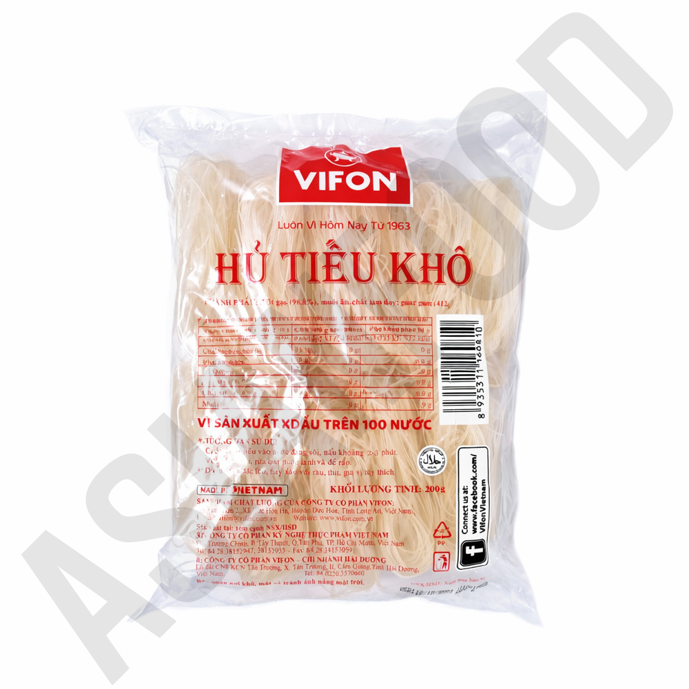베트남 태국 라이스 버미셀리 누들 비폰 후티우코 쌀국수, 500g, 10개 - 상품 이미지