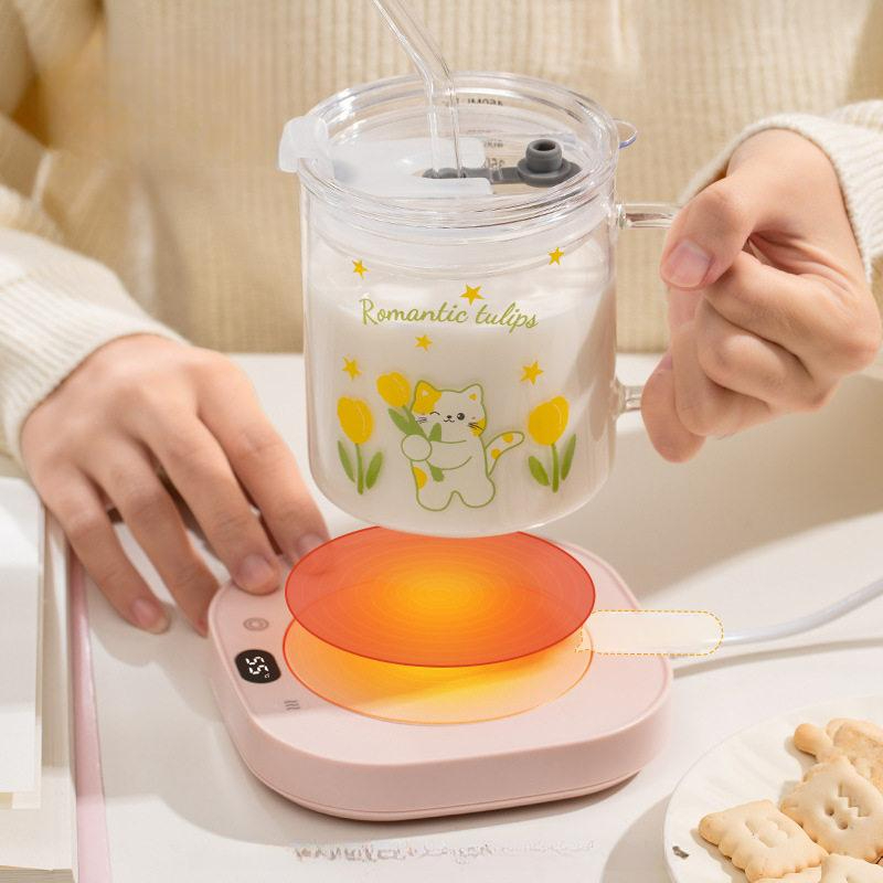 온열기 컵 머그컵 보온 컵워머기 홈카페 컵받침 데우기 핫음료 - 상세 이미지 3