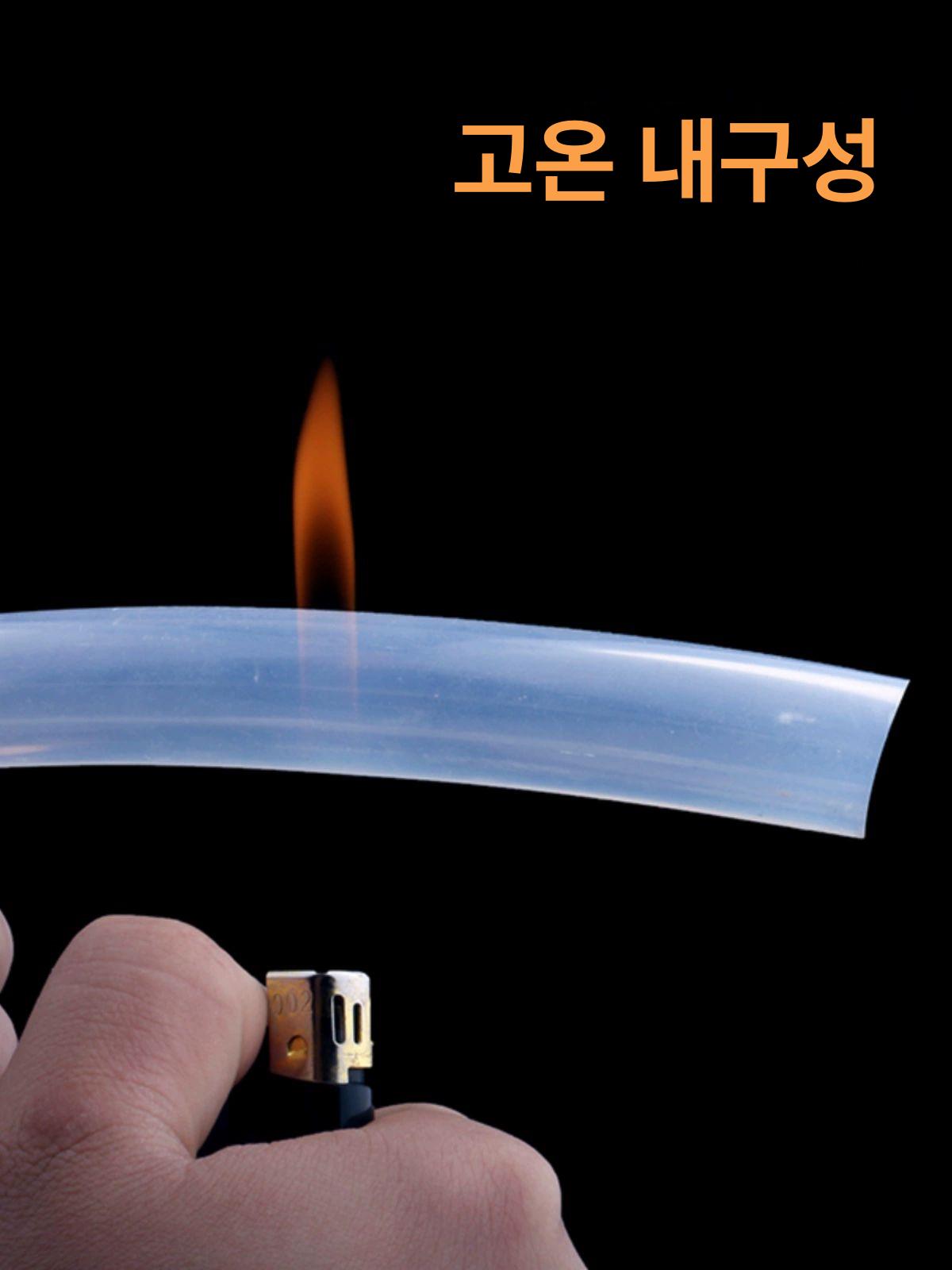 내열 실리콘 튜브 투명 호스 공업용 고온용 - 상세 이미지 3