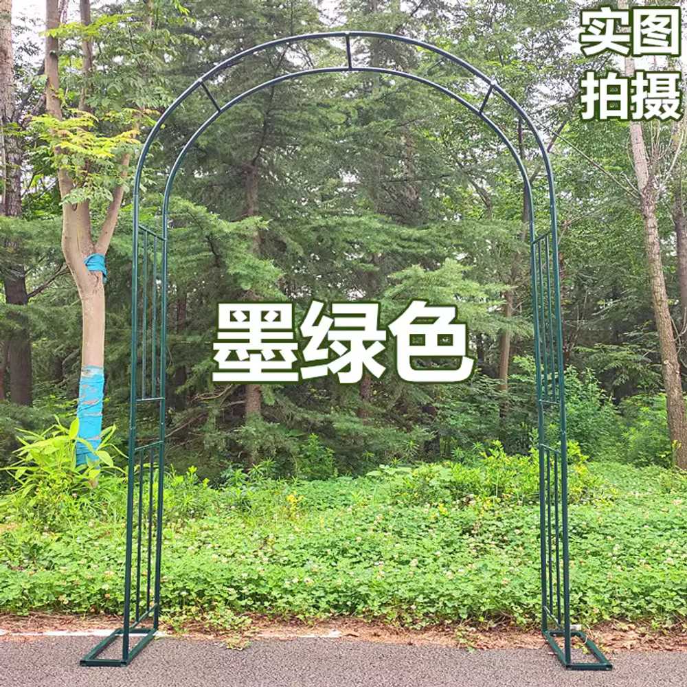장미아치 철제 대문 펜스 대형 엔틱 정원용 게이트 140cm - 상세 이미지 4