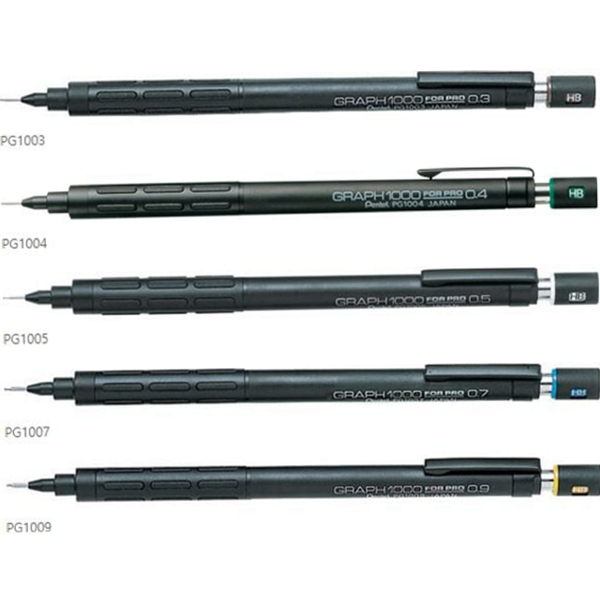 알루미늄 학업용 샤프 0.7mm 0.5mm 고급 전문가용 제도 학용품 - 상품 이미지