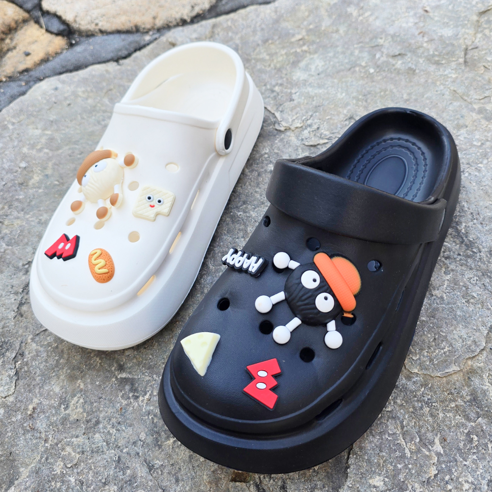캐릭터 슬리퍼 4cm 발편한 키높이 통굽 푹신한 굽높은 WS6605 이미지 8