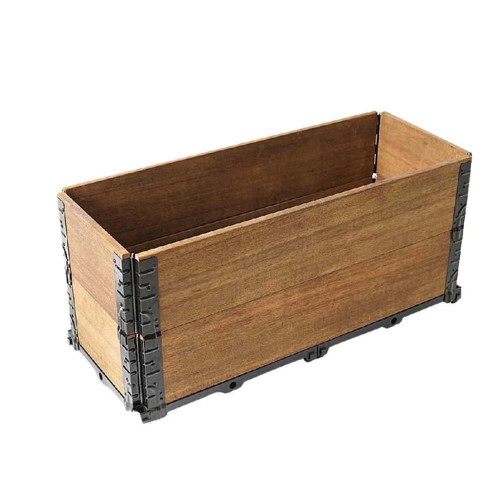 방부목 화분 플랜터 야외 텃밭용 원목 화분상자 베란다 50x40x23cm - 상품 이미지